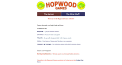 Desktop Screenshot of hopwoodgames.co.uk